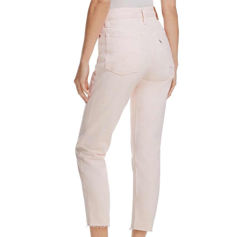 Levi’s 501 Mom Jeans in Blush Pink